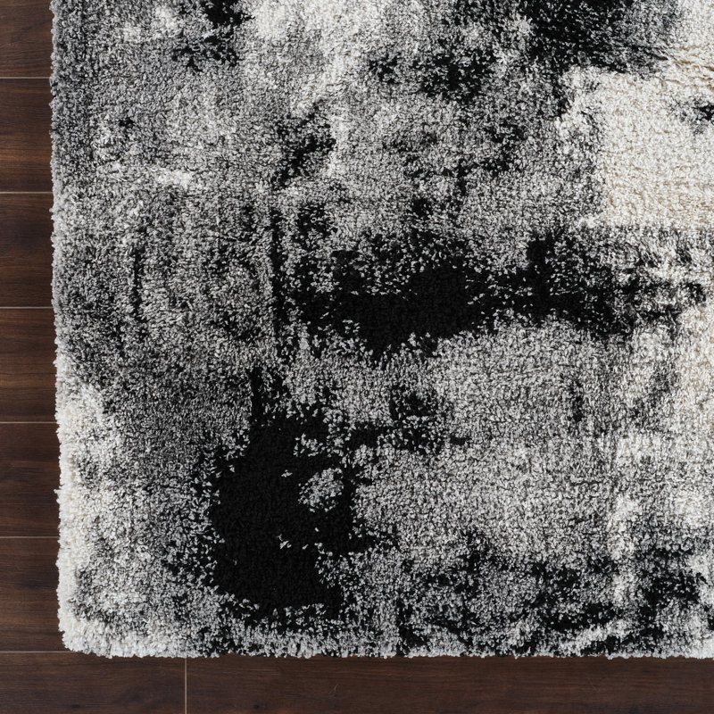 Aizel Performance Abstract Indoor Rug, Runner 2'8" x 9'6"