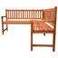 Banc de jardin en bois Breindel-1378985538