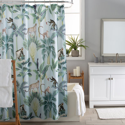 Ajwad Animal Print Shower Curtain
