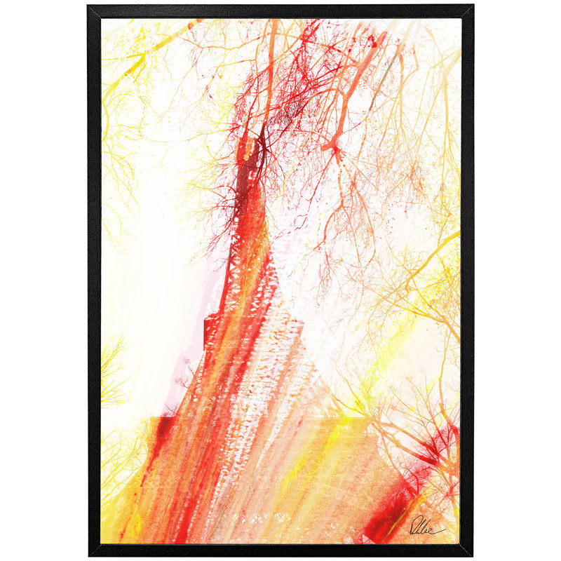 Fury - Single Picture Frame Print, 61cm H x 41cm W x 4cm D, Black