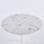 Table tulipe de couleur marbre blanc 42,1 po-76611095