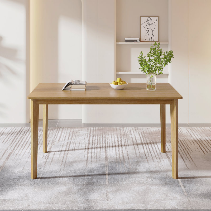  Table de salle à manger multifonctionnelle et moderne pour la cuisine et le bureau - Brun, Brun