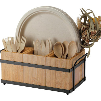 Wooden Cutlery Rack