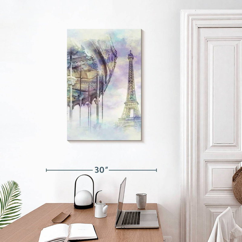 Aime Typical Paris, 30" H x 20" W