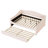 Beige Full Size Daybed With Trundle And Fleece Wireless-901780617-901780596