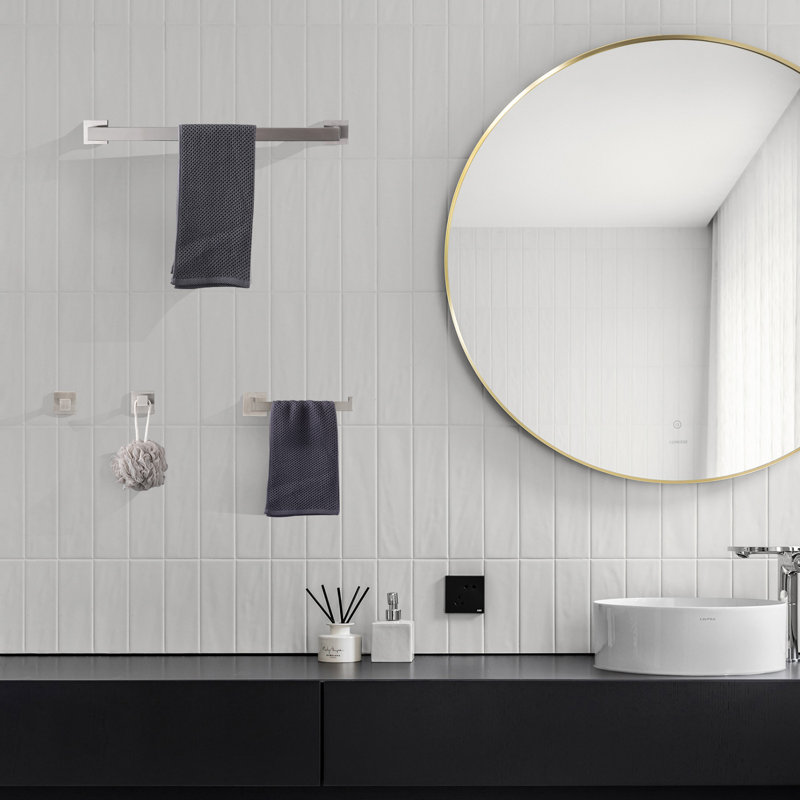 10 - Piece Bathroom Hardware Set, Brushed Nickel