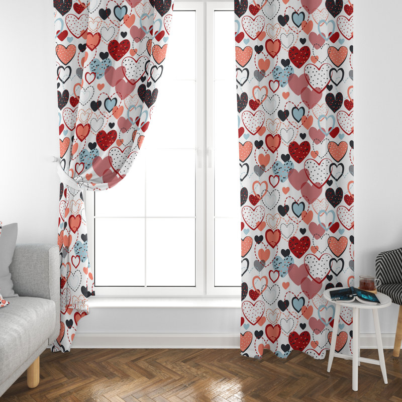 Jaishri Room Darkening Curtain Pair, 40" W x 61" L