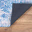Tapis luxueux lavable à la machine, 4,9 x 7,5 pieds, 100% polyester, 1850 g / m², hauteur des poils: 0,2 pouce | Envers écologique en polyester recyclé | Parfait pour le salon et la chambre à coucher, conception douce et durable-860574239