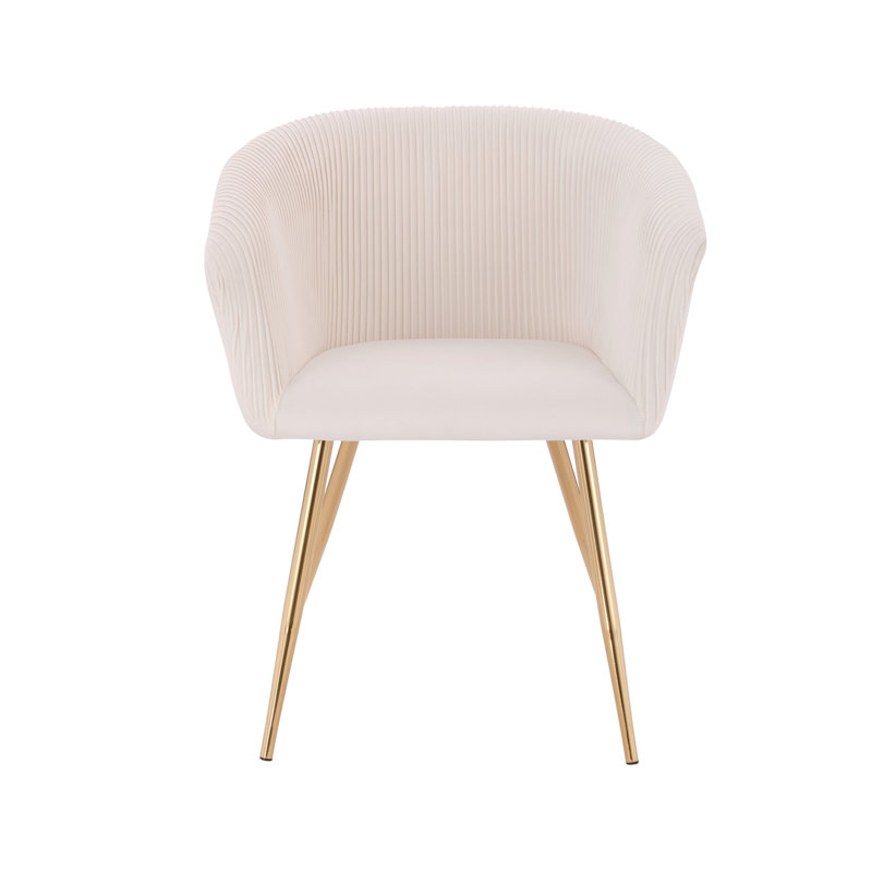Pell Velvet Upholstered Side Chair