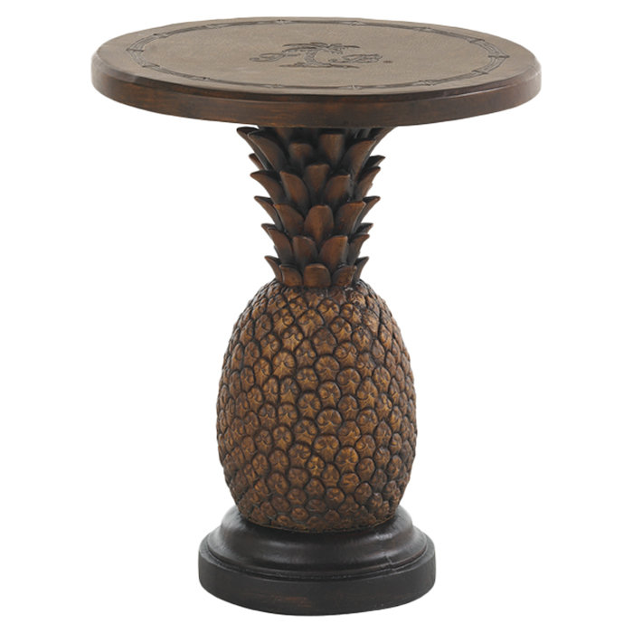 Alfresco Living Side Table, Brown