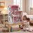 Large Dollhouse With Roof Window And Furniture, Mini Doll House Playhouse For 3 Years Old And Above
