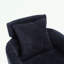 Fauteuil demi-tonneau pivotant en chenille-813798792
