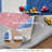Colorful Diamond for Kids Washable Non-slip Rug Berries on Cream-477690668-470197553