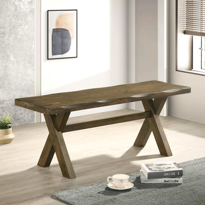 Knotty Nutmeg Dining Bench