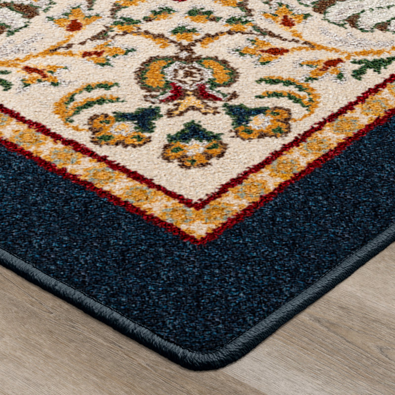 Samba  Candle Blue, Rectangle 7'8" x 10'9"