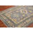 Gray Kazak Handmade Wool Accent Rug 3x4