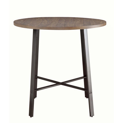 Focht Round Metal Base Dining Table
