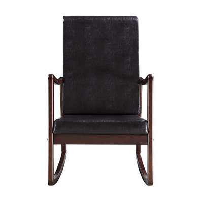 Dondee Transitional Upholstered Rocking Chair