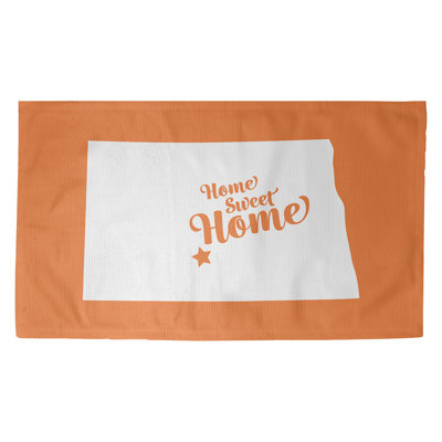 Tapis de zone orange bismarck home