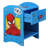 Spider-Man Bedside Table: Sturdy Engineered Wood Construction featuring a 2-tier Design for Ample Storage, Small Side Table with Drawer and Storage Shelf for Kid's Bedroom
