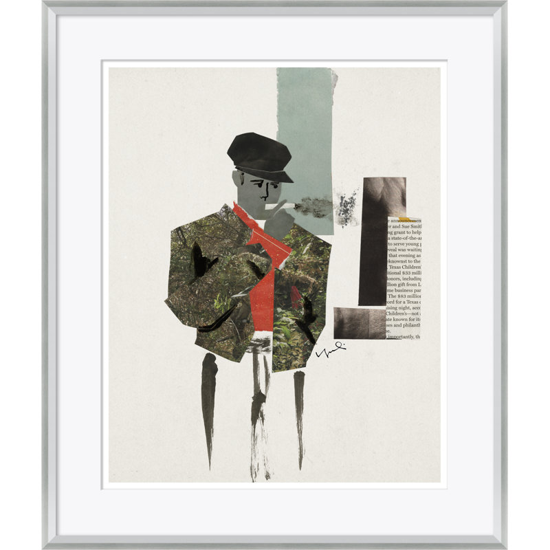 Textile Lifestyle Giclee Print by Yuki Osada, 26.5'' H x 22.5'' W x 1.75'' D