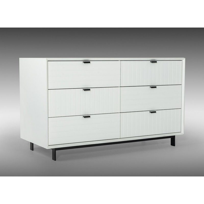 Commode double 6 tiroirs Arruda