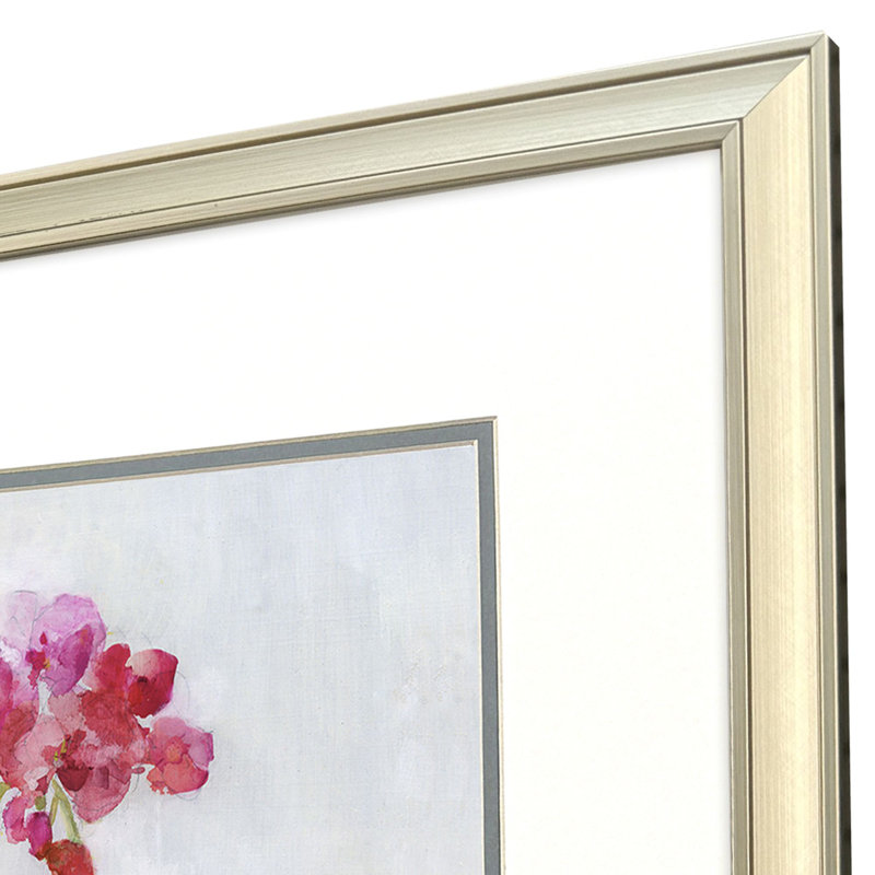 Soft Geranium Framed Art