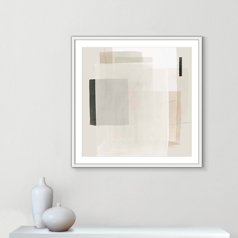 Mystical Momentum I par Hazel J, H 32 po x l 32 po x P 1,25 po, Encadré de boîte blanc