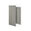 Armoire de rangement triangulaire pour salle de bain avec tablettes réglables-855614232