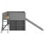 Lit mezzanine bas combiné avec glissade et tablettes-2056298288