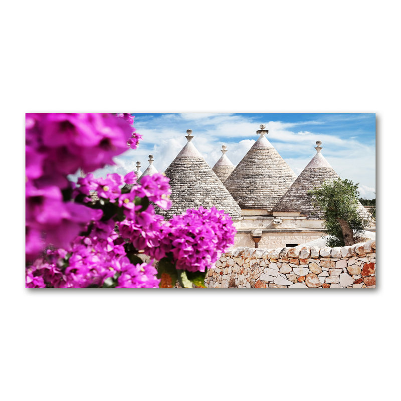 50cm W x 100cm L Glass Peel and Stick Panel