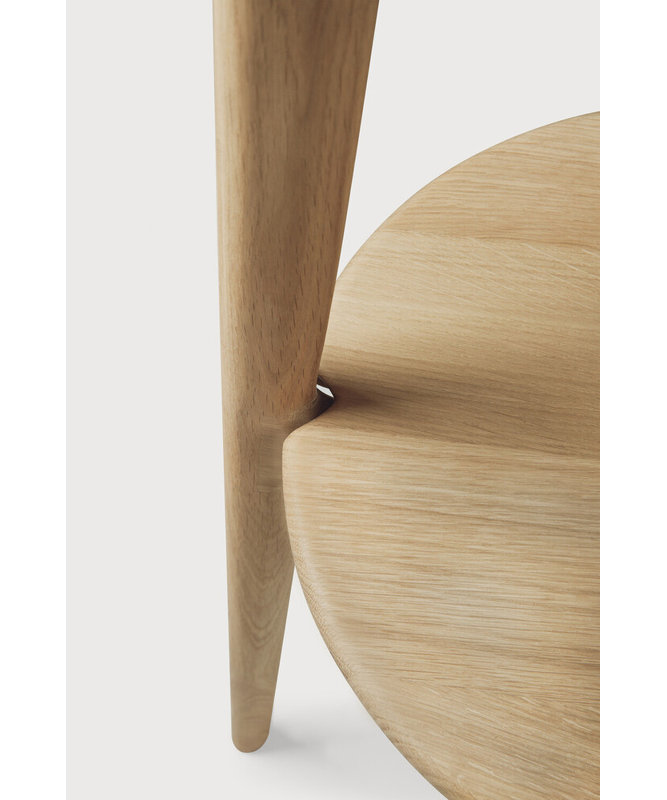 PI Solid Wood 4 - Hook Freestanding Coat Rack, Natural