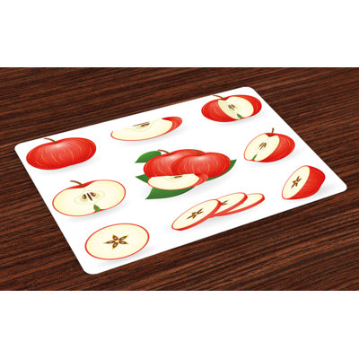 Ashvihan Sweets Juicy Fresh Fruits Nature Placemat