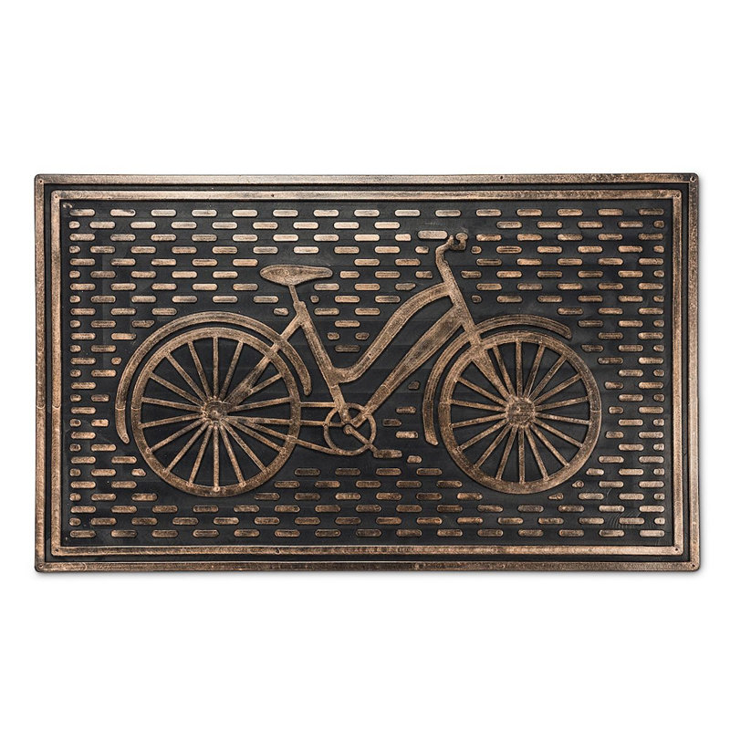 Tapis de porte d'extérieur simple 30 po x 18 po Kernighan
