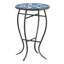 Table de bout à motif mosaïque