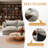 Upholstered Cloud Sofa, Modular Sectional Sofa L-shaped Sofa Filled With Soft Down and Removable Cover for Living Room Bedroom-52357536