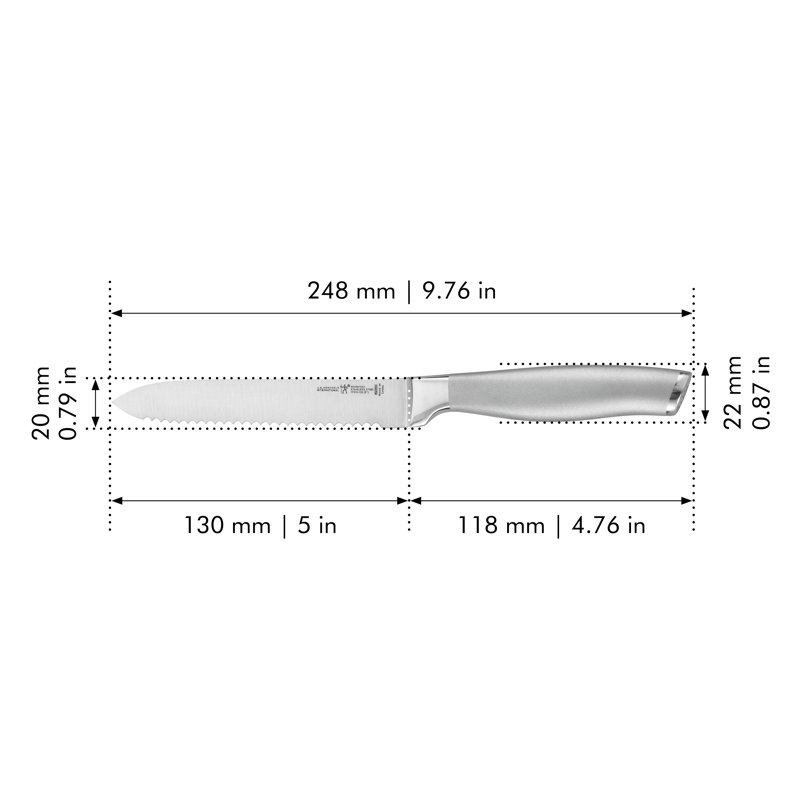 HENCKELS Modernist 5-inch Serrated Utility Knife