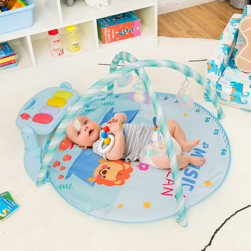 Lunas 86cm L with Hanging Toys, Blue