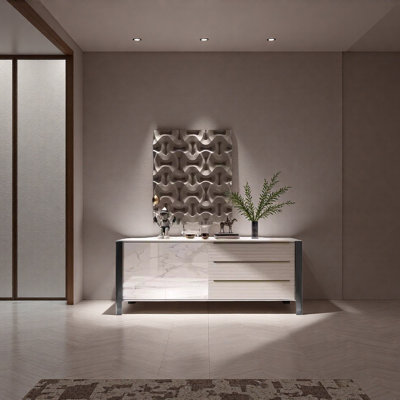 Armoire d'entrée de style luxueux