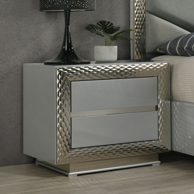 Nightstand, Gray