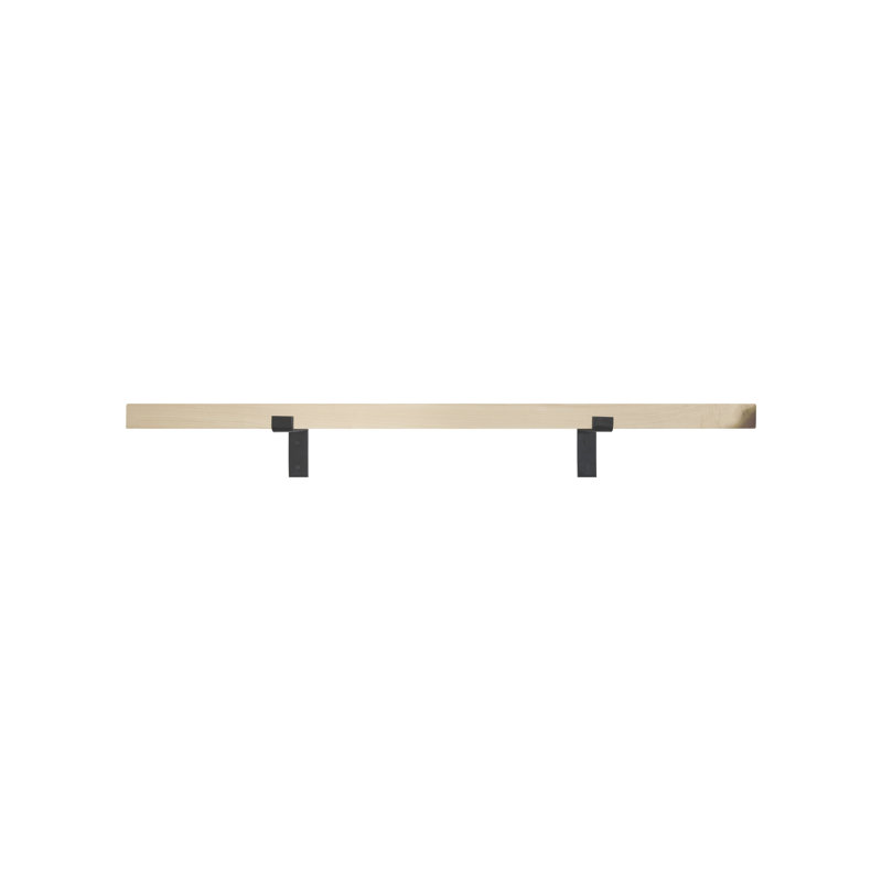 Rayne 2x3 Picture Ledge, Raw, 43x3x2