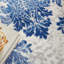 Tapis bleu / gris / ivoire Donatien-1160855411
