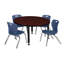 Ensemble de table de salle à manger et de chaises 12 po Kee-73411877-93832782-93832802
