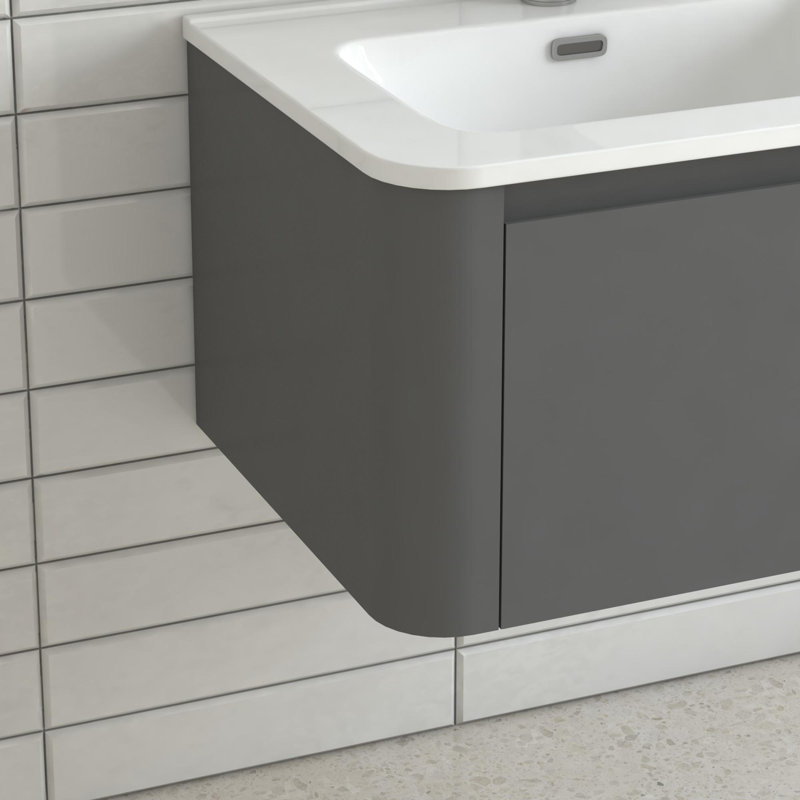 Meuble-lavabo mural, 24"