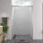 44 - 48"X76" Double Sliding Shower Door For Bathroom, 1/4" (6Mm) Clear Tempered Glass, Aluminum Frame, And , Reversible Setup-121004711