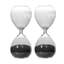 Ensemble de 2 sabliers Ferdinand 30 minutes, sable noir 8 po-520122533-520122535-520122528