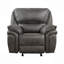Fauteuil inclinable en microfibre de 1 pièce