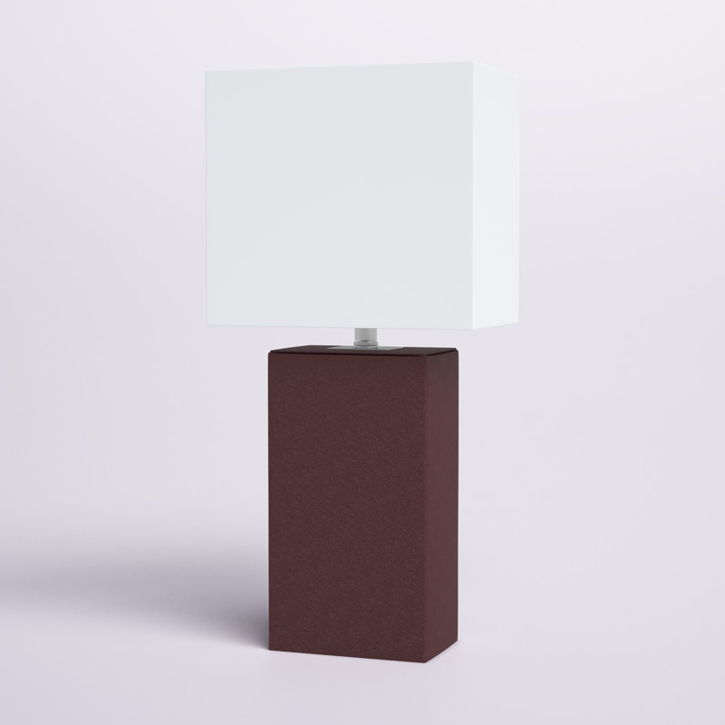 Jackson Table Lamp, Red, No