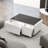 Smart Coffee Table Featuring Built-In Fridge, Sound, Wireless Charging, Ports, Removable Door Seal, White With Refrigerated Drawers, Atmosphere , Ports - Rectangular-1946683666