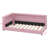 Upholstered Daybed With Storage, L-Shaped Daybed With LED Belt And USB Ports-1402945156-1402945157